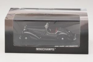 Audi Front 225 Roadster Črn Minichamps 1:43 437019131 Kovina – slika 5 od 5