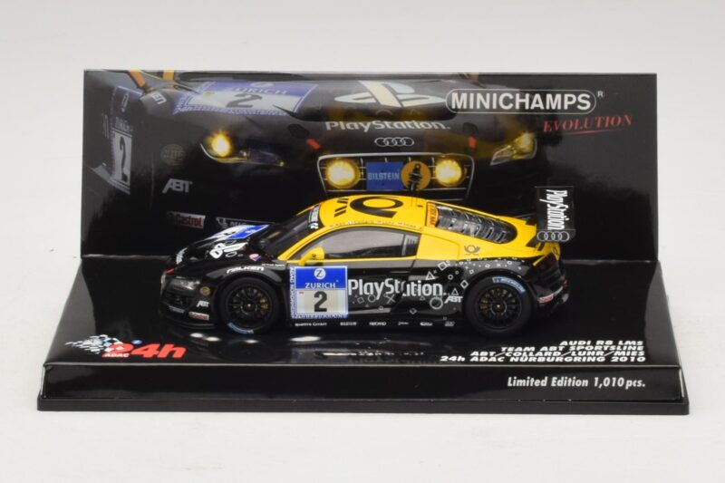 Audi R8 LMS GT3 #2 24 Hours of Nurburgring 2010 Minichamps 1:43 Audi R8 LMS GT3 #2 24 Hours of Nurburgring 2010 Minichamps 1:43 437101902 Kovina