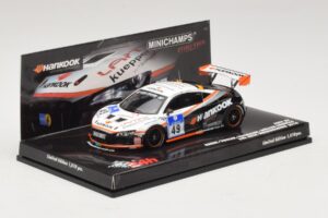Audi R8 LMS GT3 #49 Krebs / Vogler Hankook 24 Hours of Nurburgring 2010 Minichamps 1:43 437101949 Kovina – slika 2 od 5
