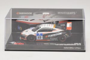 Audi R8 LMS GT3 #49 Krebs / Vogler Hankook 24 Hours of Nurburgring 2010 Minichamps 1:43 437101949 Kovina – slika 4 od 5