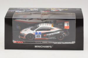 Audi R8 LMS GT3 #49 Krebs / Vogler Hankook 24 Hours of Nurburgring 2010 Minichamps 1:43 437101949 Kovina – slika 5 od 5