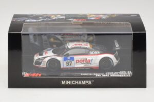 Audi R8 LMS GT3 #97 Phoenix Racing 24 Hours of Nurburgring 2010 Minichamps 1:43 437101997 Kovina – slika 5 od 5