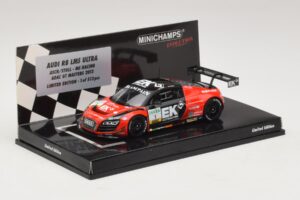 Audi R8 LMS Ultra #1 EK S. Asch / Stoll ADAC GT Masters 2013 Minichamps 1:43 437130101 Kovina – slika 2 od 5