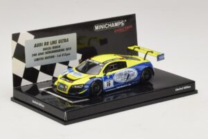 Audi R8 LMS Ultra #16 Busch 24 Hours of Nurburgring 2013 Minichamps 1:43 437130116 Kovina – slika 2 od 5