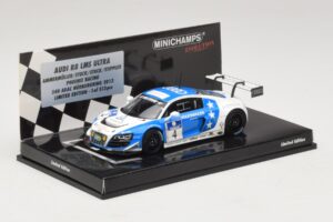 Audi R8 LMS Ultra #4 Phoenix Racing Ammermuller / H-J. Stuck 24 Hours of Nurburgring 2013 Minichamps 1:43 437131304 Kovina – slika 2 od 5