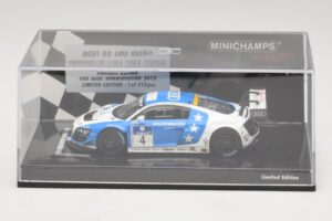 Audi R8 LMS Ultra #4 Phoenix Racing Ammermuller / H-J. Stuck 24 Hours of Nurburgring 2013 Minichamps 1:43 437131304 Kovina – slika 4 od 5