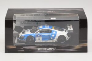 Audi R8 LMS Ultra #4 Phoenix Racing Ammermuller / H-J. Stuck 24 Hours of Nurburgring 2013 Minichamps 1:43 437131304 Kovina – slika 5 od 5