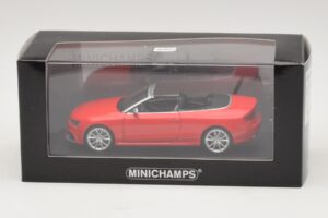 Audi RS5 B8 Kabriolet Rdeč Minichamps 1:43 410011230 Kovina – slika 4 od 4