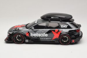 Audi RS6 C7 Avant DTM S Strešnim Kovčkom GT Spirit 1:18 GT321 Smola – slika 3 od 6