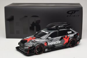 Audi RS6 C7 Avant DTM S Strešnim Kovčkom GT Spirit 1:18 GT321 Smola – slika 6 od 6