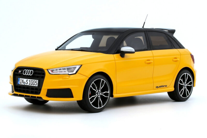 Audi S1 8X Sportback Vegas Yellow Otto 1:18 OT1246 Smola