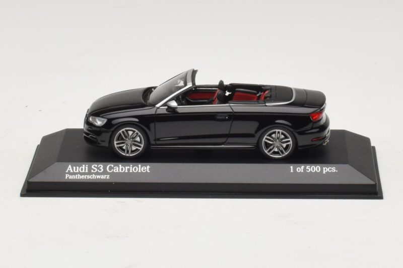 Audi S3 8P Kabriolet Črn Minichamps 1:43 Audi S3 8P Kabriolet Črn Minichamps 1:43 437013030 Kovina