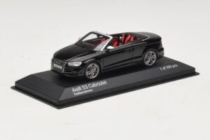 Audi S3 8P Kabriolet Črn Minichamps 1:43 437013030 Kovina – slika 2 od 4