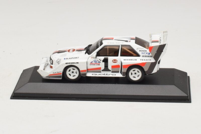 Audi Sport Quattro S1 #1 W. Rohrl Pikes Peak International Hill Climb Winner Record 1987 Minichamps 1:43 Audi Sport Quattro S1 #1 W. Rohrl Pikes Peak International Hill Climb Winner Record 1987 Minichamps 1:43 410871201 Kovina