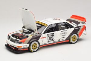 Audi V8 Quattro DTM #45 F. Biela Team AZR 1991 Minichamps 1:18 100911045 Kovina – slika 2 od 8