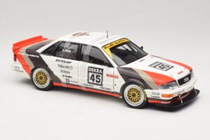 Audi V8 Quattro DTM #45 F. Biela Team AZR 1991 Minichamps 1:18 100911045 Kovina – slika 6 od 8