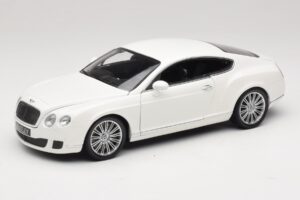 Bentley Continental GT Bel Nadomestna Škatla Minichamps 1:18 100139621-R1 Kovina