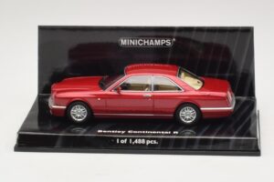 Bentley Continental R Rdeča Metalik Minichamps 1:43 436139920 Kovina