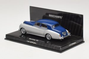 Bentley S2 Srebrno Modra Minichamps 1:43 436139950 Kovina – slika 3 od 4