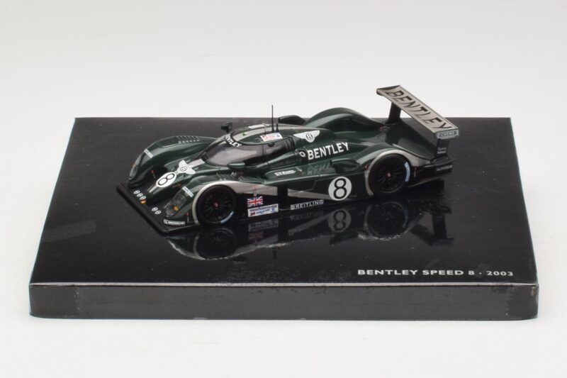 Bentley Speed 8 LMP900 #8 J. Herbert / D. Brabham / M. Blundell 24 Hours of Le Mans 2003 Minichamps 1:43 BL364 Kovina
