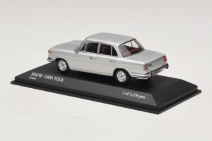 BMW 1800 TI/SA Srebrn Minichamps 1:43 400025100 Kovina – slika 3 od 4