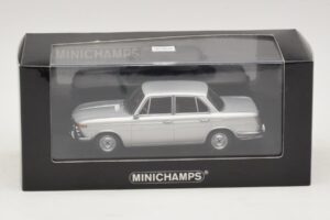 BMW 1800 TI/SA Srebrn Minichamps 1:43 400025100 Kovina – slika 4 od 4