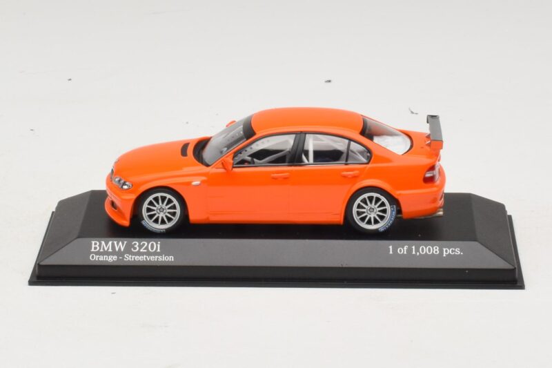 BMW 320i E46 Cestna Verzija Oranžna Minichamps 1:43 400052400 Kovina
