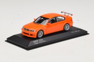 BMW 320i E46 Cestna Verzija Oranžna Minichamps 1:43 400052400 Kovina – slika 2 od 4