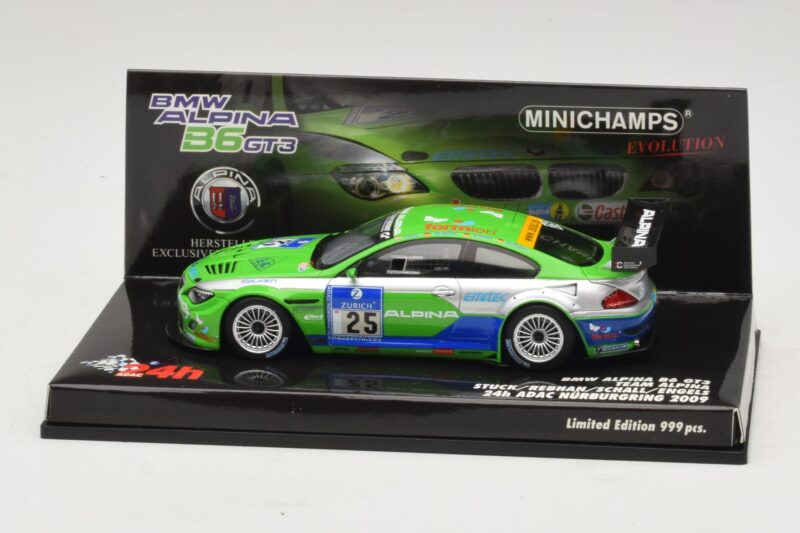 BMW Alpina B6 GT3 #25 24 Hours of Nürburgring 2009 Minichamps 1:43 437092625 Kovina