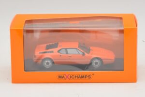 BMW M1 Oranžna Maxichamps 1:43 940025020 Kovina – slika 4 od 4