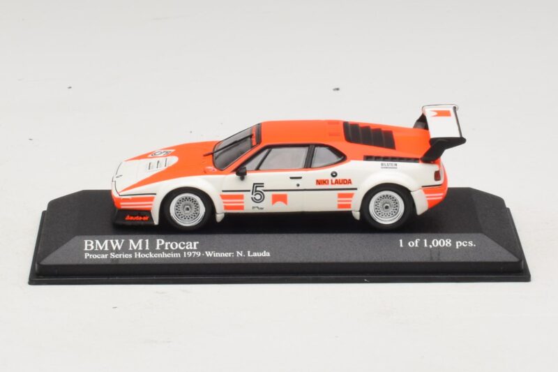 BMW M1 Procar #5 N. Lauda Procar Series 1979 Minichamps 1:43 BMW M1 Procar #5 N. Lauda Procar Series 1979 Minichamps 1:43 430792595 Kovina