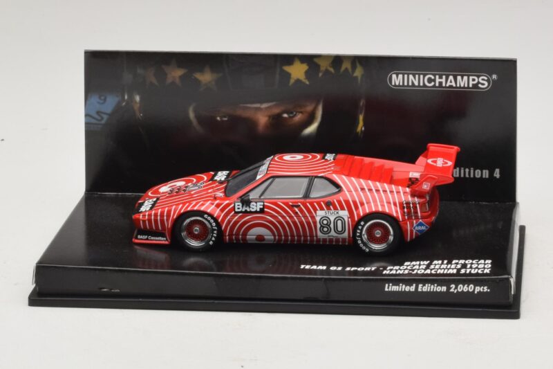 BMW M1 Procar #80 H-J. Stuck Procar Series 1980 Minichamps 1:43 BMW M1 Procar #80 H-J. Stuck Procar Series 1980 Minichamps 1:43 444891604 Kovina