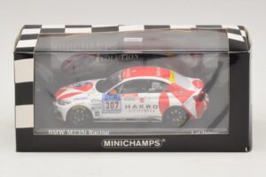BMW M235i Bong Motorsport #307 Nett / Akata 24 Hours of Nurburgring 2015 Minichamps 1:43 437152507 Kovina – slika 4 od 4