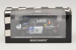 BMW M235i Ring Police Team #306 Carlsson 24 Hours of Nurburgring 2014 Minichamps 1:43 437142406 Kovina – slika 4 od 4