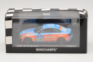 BMW M235i Team Adrenalin #308 Fischer / Zils 24 Hours of Nurburgring 2014 Minichamps 1:43 437142408 Kovina – slika 4 od 4