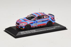 BMW M235i Team BMW Motorsport #235 Bovigdon 24 Hours of Nurburgring 2014 Minichamps 1:43 437142435 Kovina – slika 2 od 4