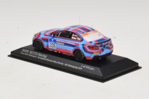 BMW M235i Team BMW Motorsport #235 Bovigdon 24 Hours of Nurburgring 2014 Minichamps 1:43 437142435 Kovina – slika 3 od 4