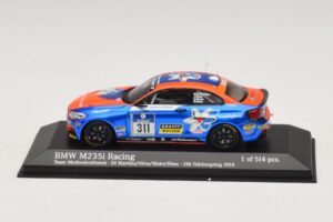 BMW M235i Team Medienkraftwerk #311 Di Martino / Olivo 24 Hours of Nurburgring 2014 Minichamps 1:43 437142411 Kovina