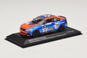 BMW M235i Team Medienkraftwerk #311 Di Martino / Olivo 24 Hours of Nurburgring 2014 Minichamps 1:43 437142411 Kovina – slika 2 od 4