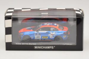 BMW M235i Team Medienkraftwerk #311 Di Martino / Olivo 24 Hours of Nurburgring 2014 Minichamps 1:43 437142411 Kovina – slika 4 od 4