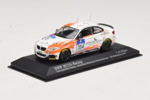 BMW M235i Team Rent2drive #304 Ackermann / Wishkirchen 24 Hours of Nurburgring 2015 Minichamps 1:43 437152504 Kovina – slika 2 od 4