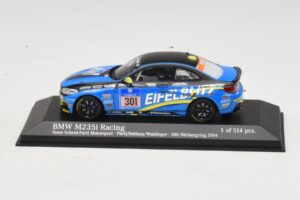 BMW M235i Team Scheid #301 Partl / Rebhan 24 Hours of Nurburgring 2014 Minichamps 1:43 437142401 Kovina