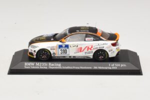 BMW M235i Team Valentin Racing #310 Piepenbrink 24 Hours of Nurburgring 2014 Minichamps 1:43 437142410 Kovina
