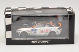 BMW M235i Team Valentin Racing #310 Piepenbrink 24 Hours of Nurburgring 2014 Minichamps 1:43 437142410 Kovina – slika 4 od 4