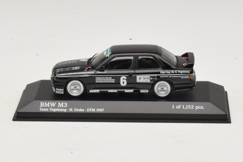 BMW M3 E30 #6 F. Grohs DTM 1987 Minichamps 1:43 BMW M3 E30 #6 F. Grohs DTM 1987 Minichamps 1:43 430872006 Kovina