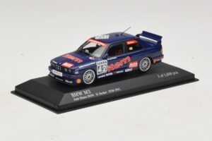 BMW M3 E30 Auto Maas #42 Becker DTM 1992 Minichamps 1:43 430922042 Kovina – slika 2 od 4
