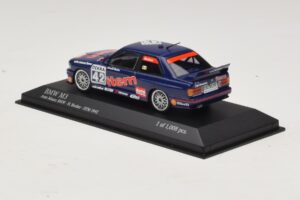 BMW M3 E30 Auto Maas #42 Becker DTM 1992 Minichamps 1:43 430922042 Kovina – slika 3 od 4