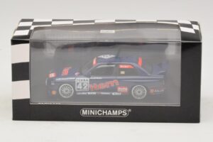 BMW M3 E30 Auto Maas #42 Becker DTM 1992 Minichamps 1:43 430922042 Kovina – slika 4 od 4