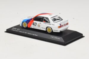BMW M3 E30 M-Team Linder #47 Vogt / Herger Winners ETC Zolder 1987 Minichamps 1:43 430872047 Kovina – slika 3 od 4