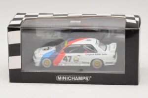 BMW M3 E30 M-Team Linder #47 Vogt / Herger Winners ETC Zolder 1987 Minichamps 1:43 430872047 Kovina – slika 4 od 4